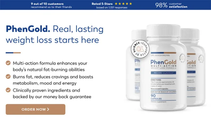 PHENGOLD WEIGHT LOSS SUPPLEMENT